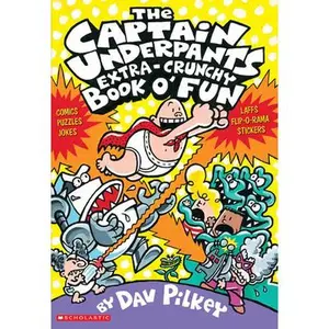 USED-The Captain Underpants Extra-Crunchy Book O' Fun (Captain Underpants) by Pilkey, Dav (Paperback)