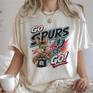 Crazy Hispanic Spurs Player Retro Skyline T-Shirt, Basketball Shirt