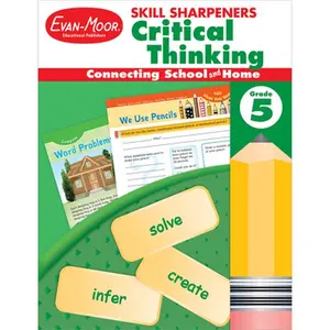 Skill Sharpeners: Critical Thinking Grade 5 -- Evan-Moor Educational Publishers, Paperback