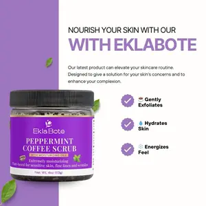 Peppermint Coffee Scrub