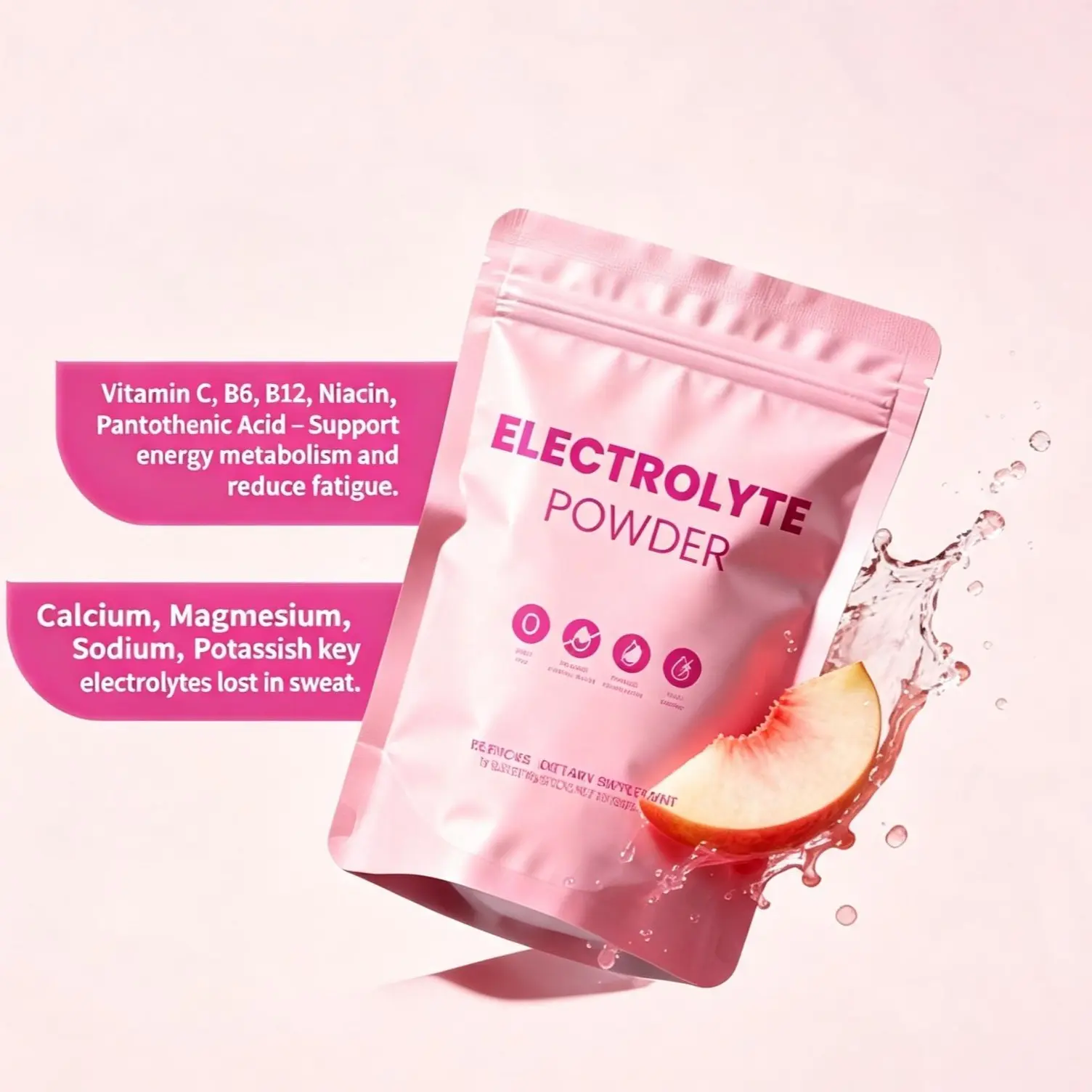 Electrolyte Drink Mix, Nutrition &  Vitamin-Mineral Supplement Drink, boost immunity vitality, heighten er wellness