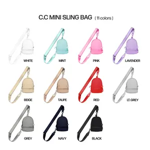 Summer Compact Mini Sling Fanny Pack for Unisex – Adjustable Strap, Anti-Pickpocket Beach Bag