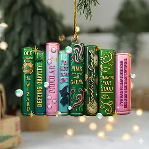 Wicked Changed For Good Acrylic Ornament, Witch Theater Fan Gifts,  Gift Xmas Decor