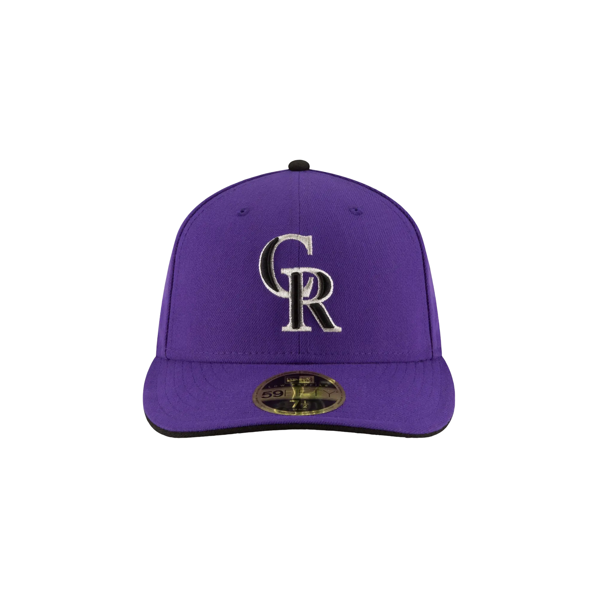 59FIFTY Colorado Rockies 2017 Low Profile Authentic Fitted Hat "Purple" NE973