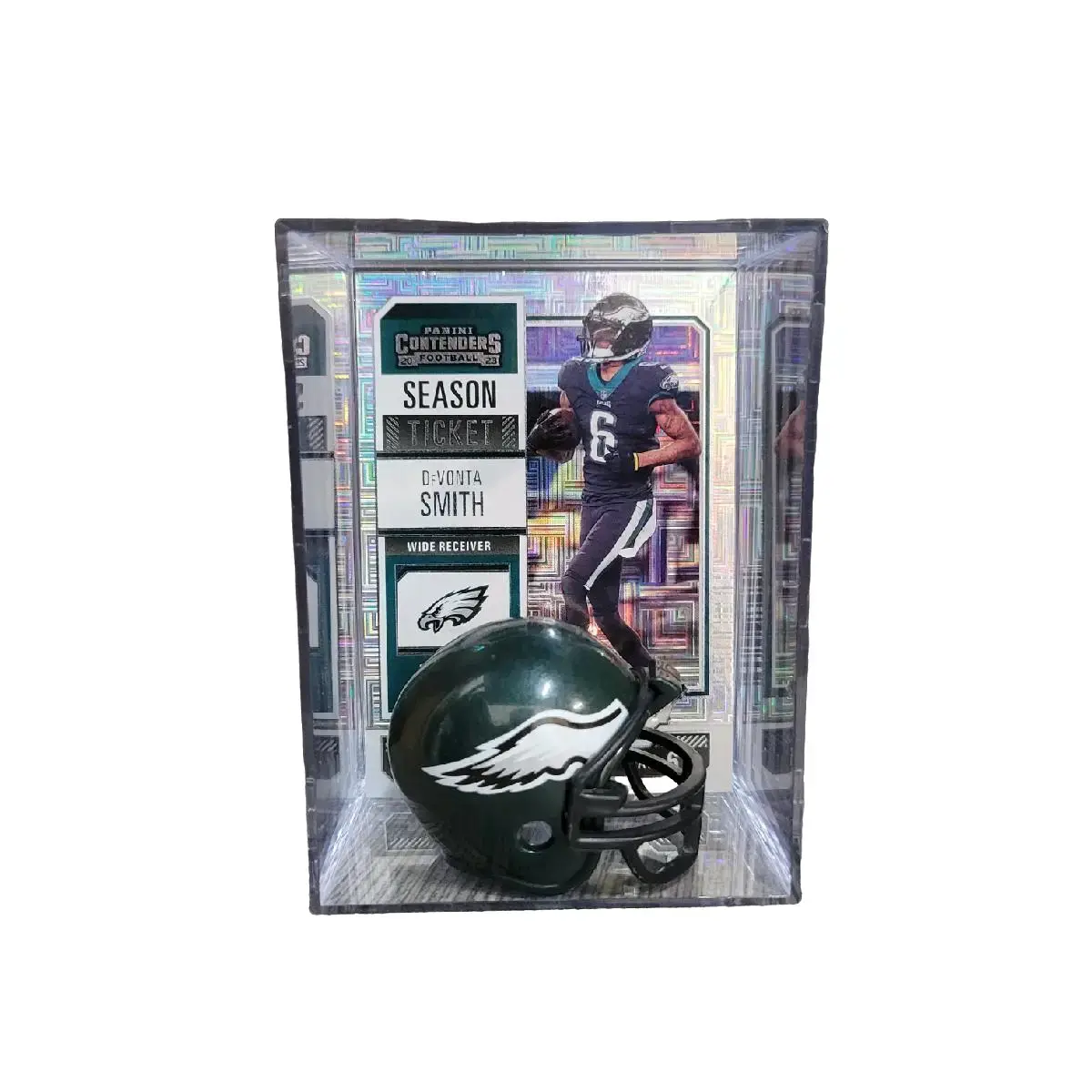 DeVonta Smith Mini Football Helmet Sports Box - Lightweight Design for ...