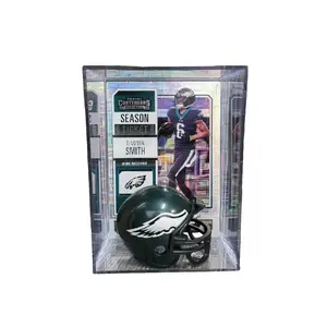 DeVonta Smith Mini Football Helmet Sports Box - Lightweight Design for Football Players