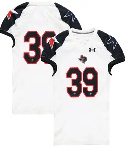 Texas Tech Red Raiders Team-Issued #39 White and Black Jersey from the 2013 NCAA Football Season - Size 44