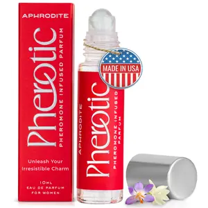 Pherotic Premium Pheromones Perfumes for Women - Aphrodite - Long Lasting, Travel Friendly Roll-On Designed to attract, boost confidence roll-on fragrance oil phero perfume fragrance
