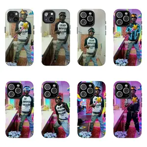 Rapper Chief Keef Collage Phone Case 2 in 1 Tough Phone Case Compatible for iPhone 17Air 16Promax 15 14 13 12 11