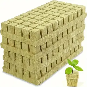 100/200/300 Piece Rockwool Asbestos Start Cubes, Ideal for Cuttings, Plant Propagation, Seed Starting, Plant Germination Equipment