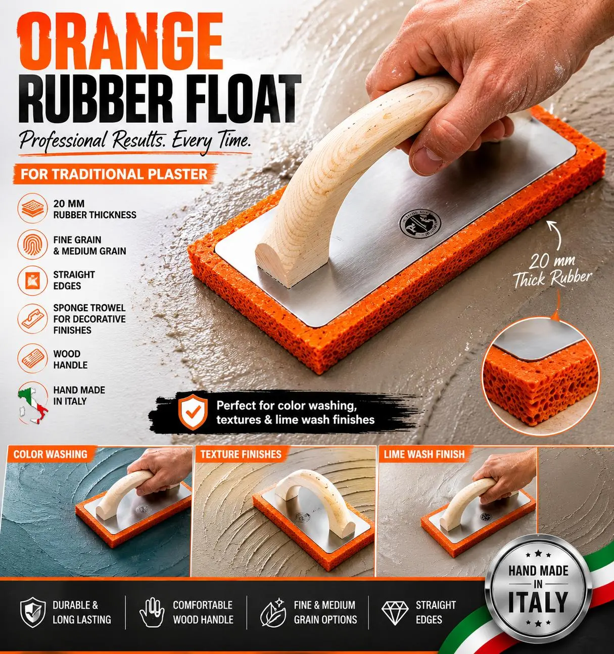 820 Pavan Sponge Trowel