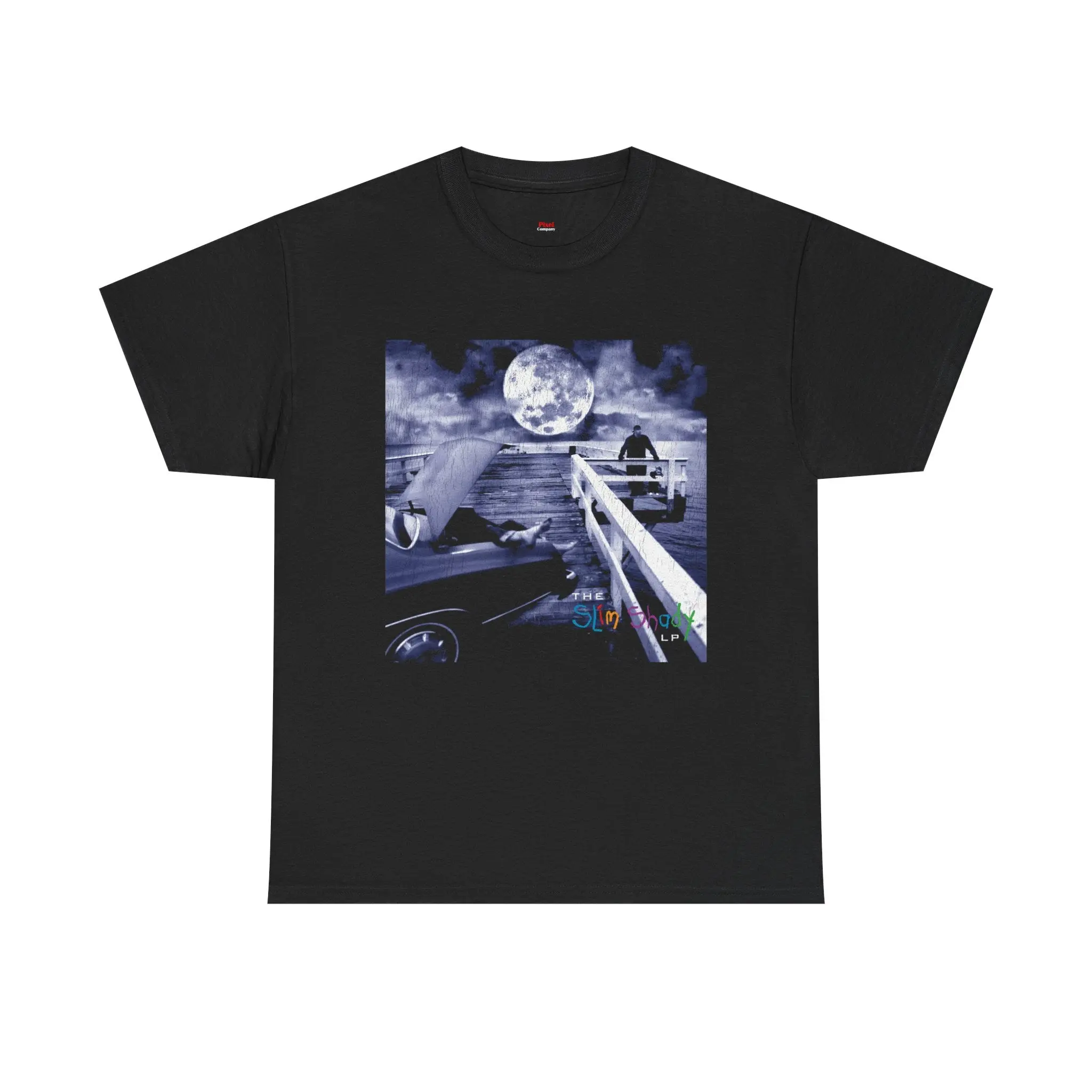 Vintage Print Slim Shady LP T-Shirt -  Graphic Tee, Hip Hop Merch unisex graphic unisex cotton crewneck