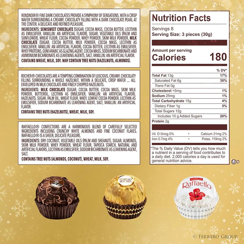 HOT - Ferrero Collection Holiday Advent Calendar 2025, Premium Assorted Christmas Gift Box, 24 Piece, 9.1 oz