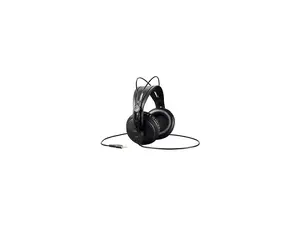 Monoprice 116150 Modern Retro Over Ear Headphones - perfect for mobile devices, HiFi, and audio/video production, Black
