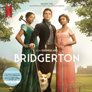 Various Bridgerton Artists - Bridgerton Season Two (Soundtrack From The Netflix Series) [Blue 2 LP]  [VINYL RECORD - LP] Blue, Colored Vinyl