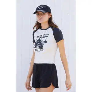 John Galt Women's Black Logan Shorts