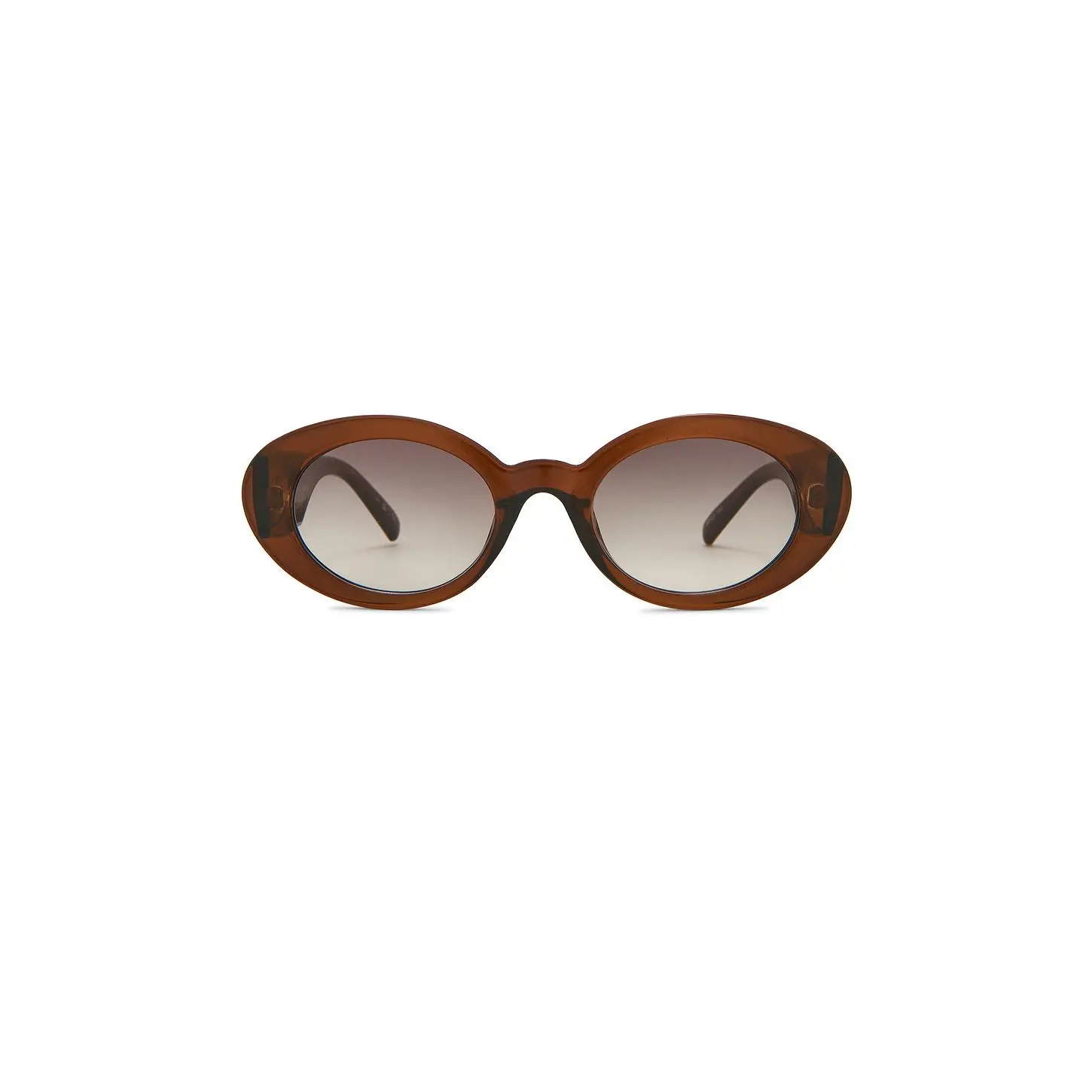 Le Specs Nouveau Vie Sunglasses in Chocolate Brown & Khaki Gradient