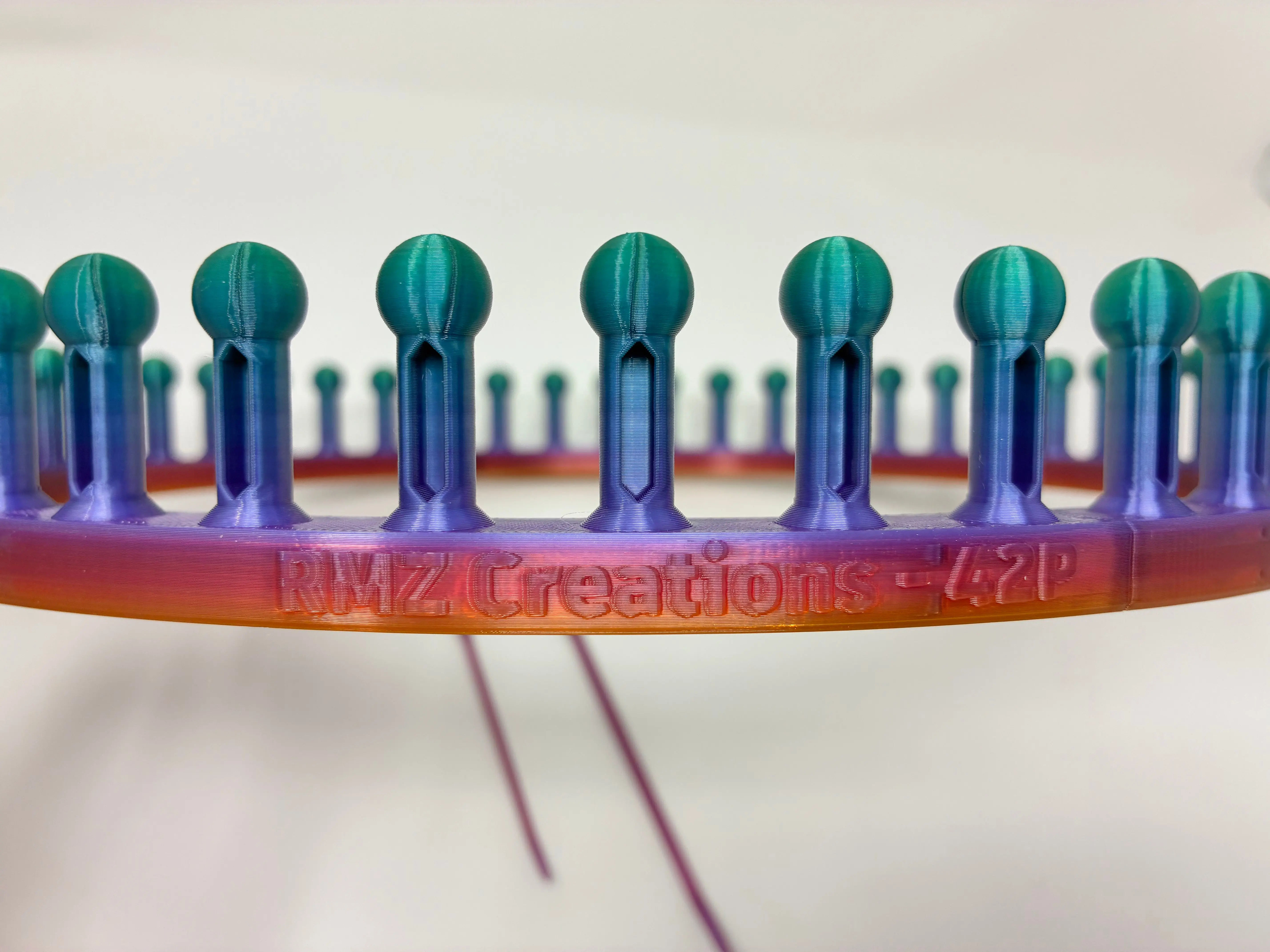 42-Pin Modular Knitting Loom