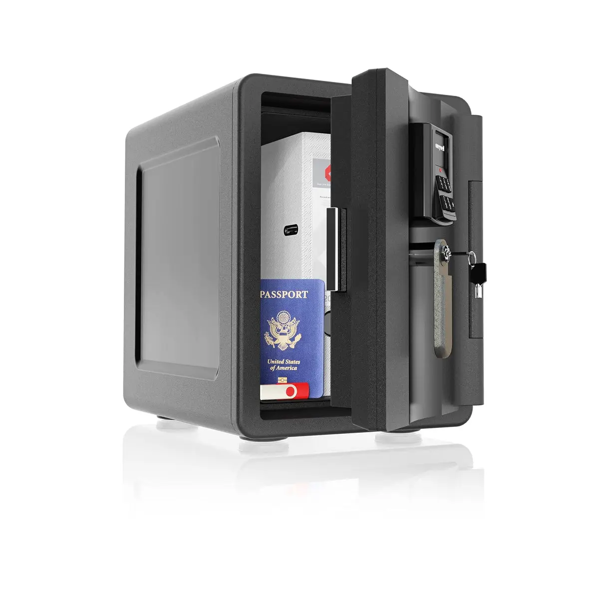 Honeywell 2901 Waterproof Fireproof Anti-Theft Digital Lock Safe, Office Stationery & Supplies Fireproof Safe for Computers & Office Equipment, Safe Storage, Safe Box Fireproof Waterproof