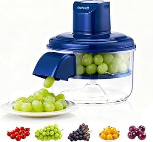 Featwell Electric Garlic & Fruit Peeler Machine 2026- Automatic Peeling for Garlic Grapes Cherry Tomatoes - Compact Lightweight Design with Powerful Motor & Detachable Parts - Perfect for Kitchens & Commercial Use