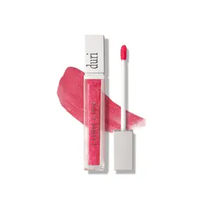 Lush Lips Plumping Gloss - Bravo, Buildable Pink Non-Stick Lip Gloss