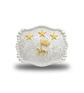 Stars Drill Team Belt Buckle Stars Drill Team Belt Buckle