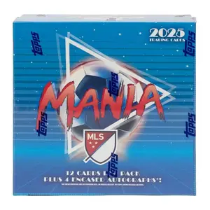 2025 Topps MLS Major League Soccer Chrome Mania Box