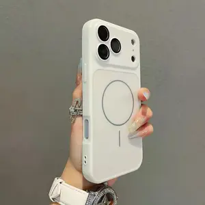 MagSafe Compatible Matte Tough Phone Case, Shockproof Drop Resistant Stylish Protection Slim Fit Luxury Cover For iPhone 13 14 15 16 17 Air Pro Max Samsung A16 17 26 35 36 55 23 24 25 26 Plus Ultra FE, Accessories, Smartphone