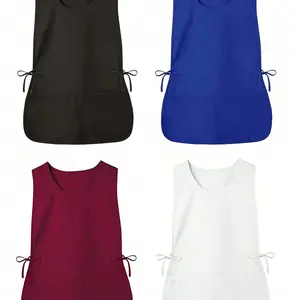 Unisex Apron with Two Pockets, Sleeveless Home Cleaning Apron, Suitable for Kitchen Bathroom Household Chores, Kitchen Cooking Aprons