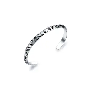 Stainless Steel Viking Bracelet Bangle