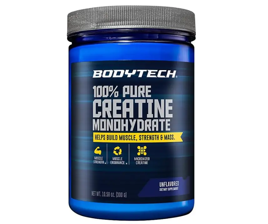 BodyTech Creatine Monohydrate Powder, Unflavored, 10.58 Oz, 60 Servings