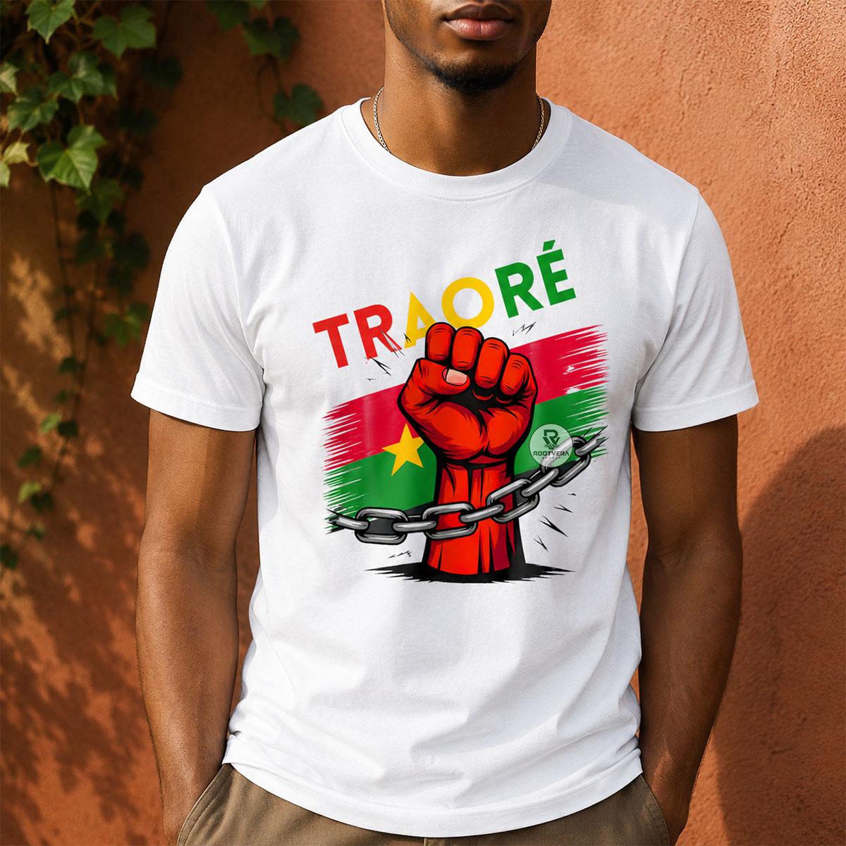 Burkina Faso Ibrahim Traoré Shirt Thomas Sankara Traore T-Shirt, African President Tee, Gift For Burkina Faso Patriots, For Men, For Women, Full Sizes