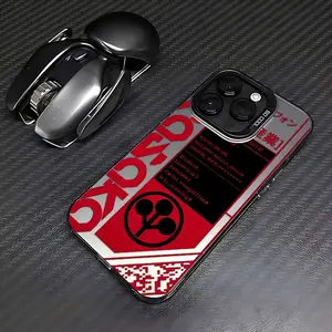 Stylish Cyberpunk Phone Case Compatible with Iphone 16, 15, 14, 13, 12, 11 Pro Max, X, XR, XS Max, 8, 7 Plus, Featuring a Shockproof Matte Back.