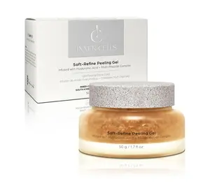 Inner Cells Soft-Refine Peeling Gel -50g/1.7fl.oz- Infused with Hyaluronic Acid + Multi-Peptide Complex - help remove buildup in pores
