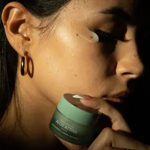 Aloe Attiva 5b POWEREYE Multi-Benefit Eye Cream | Brighten & Soothe Under-Eye Area | Anti-Aging & Hydrating Hyaluronic Hydrate