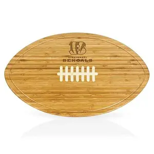 Football Fan Shop Picnic Time Kickoff Cutting Board - Cincinnati Bengals