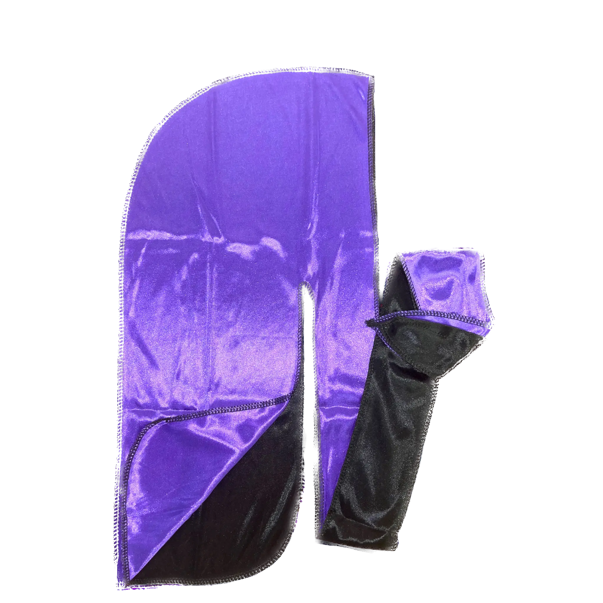 Two-Tone Durags: for Perfect 360° Waves - Superior Pure Silk Material & Ultimate Compression - Durable Construction & Suitable for All Sizes