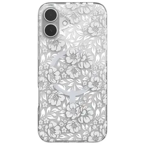 ZAGG Milan Snap Case  for iPhone 16 Plus  Floral White