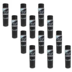 WABAM GLASS CLEANER (12 cans)