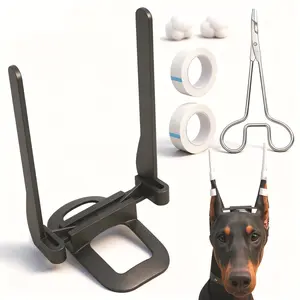 Dog Ear Support and Correction Device, Ear Straightener and Care Tool for Dogs - Doberman Ear Patch Set, Premium Pet Care Solution