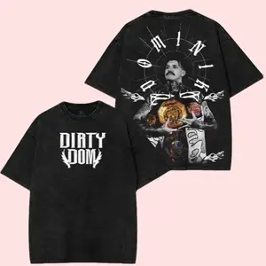 WFU - Dominik Mysterio Wash T-Shirt – Oversized Retro Graphic Tee Inspired by WWE Judgment Day Era, Wrestling Streetwear Merch & Rising Star Legacy cotton unisex classic fan gift top Fabric Menswear casual
