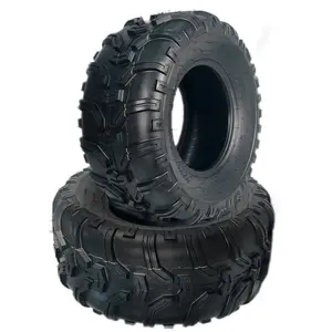 24x10x11 All Terrain Tires 6PR - 24 10 11 Heavy Duty, Mud/Snow Tires for ATV, UTV, Quad, Golf Carts