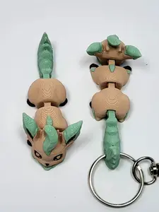 Woodland Fox Keychain, Animal Pattern Design, Ideal Gift for All Occasions, Perfect Accessory for Clothing & Decorations