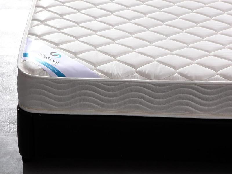 6 Inch Twin Mattress - Medium Firm Innerspring Support with Tight Top - Memory Foam & Polyester Cover – Lightweight - Easy Setup - Twin Mattress in a Box - White