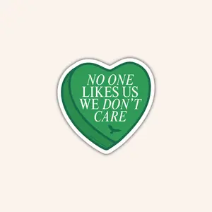 No One Likes Us Eagles Sticker