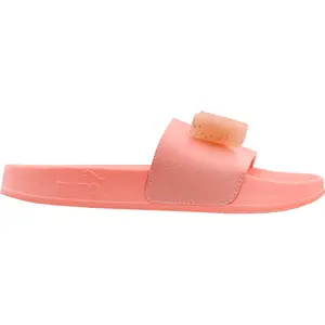 PUMA Womens Leadcat Bow Jelly Slide Casual Sandals Casual - Pink