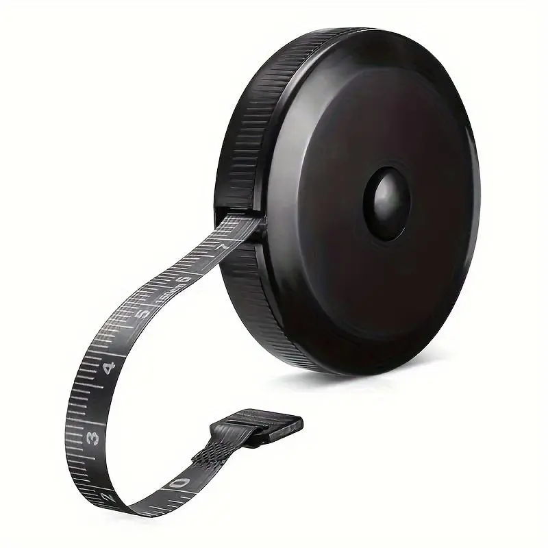 1pc SoftTouch 60in Retractable Sewing Tape Measure - Double-Sided Scale, Metal Blade, Positive Lock - For Sewing, Design, Body Measurement Measuring Tape