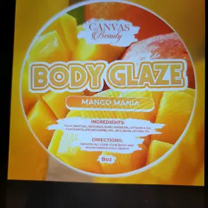Canvas Beauty Brand Body Glaze - Watermelon Wonder Scent - 8oz - Body Care, Argan