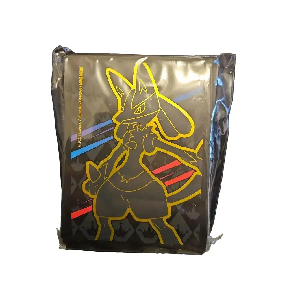 Pokemon TCG: Crown Zenith Elite Trainer Box Card Sleeves - Lucario  (65-Pack) - Pokemon International Card Sleeves - TikTok Shop