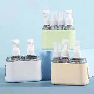 Travel Dispensing Bottle Set Press Dispensing Bottle 2pcs Set, 3pcs Set, 4pcs Set, Press Dispensing Bottle Cosmetic Dispensing Bottle Set